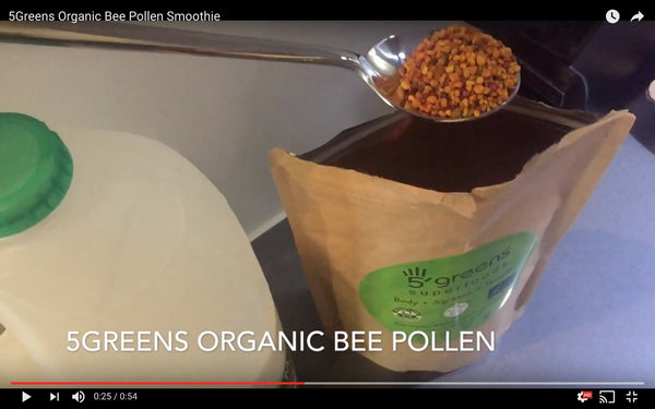 Bee Pollen Smoothie Video Recipe