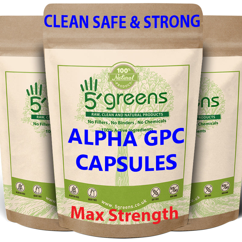 Alpha GPC 50% 600mg Veg Capsules