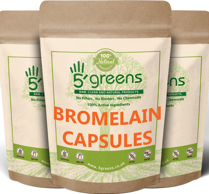 Bromelain Capsules 3600 GDU 600mg