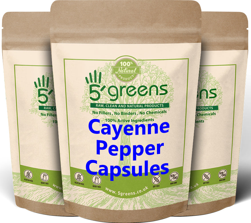 Cayenne Pepper Capsules 650mg