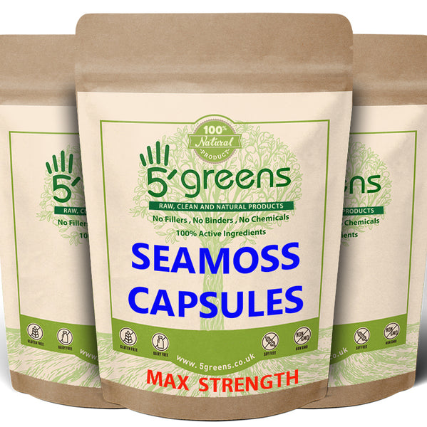Sea Moss Capsules 12,000mg Full Spectrum Chondrus Crispus