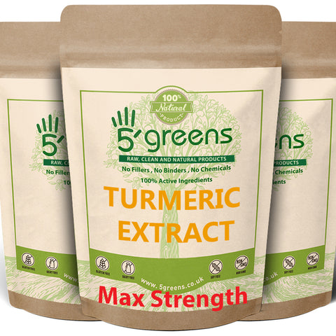 Turmeric Extract 95% Curcumin Bioperine Capsules - 13250mg
