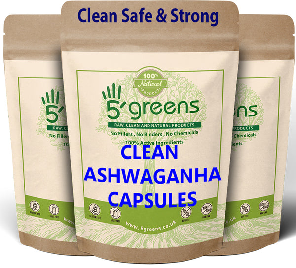 Ashwagandha Extract ( 20:1 equivalent to 10,000mg ) 12mg Withanolides