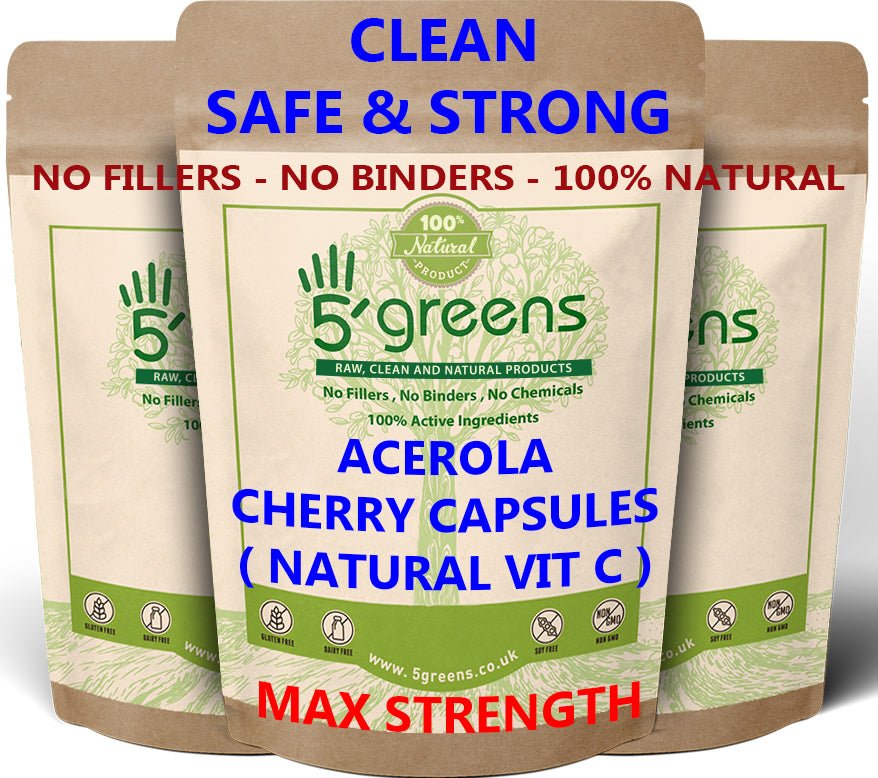 Acerola Cherry Capsules ( Natural Vitamin C )
