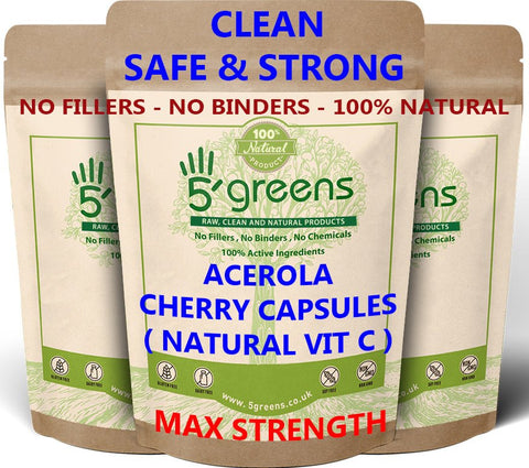 Acerola Cherry Capsules ( Natural Vitamin C )