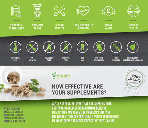 Dandelion Root Capsules 6500mg ( 650mg 10:1)