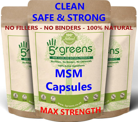 MSM (Methylsulfonylmethane, Sulphar) 700mg Pure Genuine 100% MSM