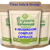 Mushroom Complex Lions Mane, Reishi ,Shitake, Chaga, Cordyceps Maitake 12,000mg