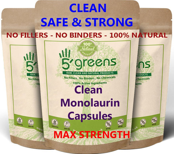 Monolaurin Capsules 650mg