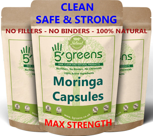 Moringa Capsules 5000mg (500mg 10:1 )
