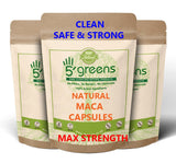 Maca Root Capsules 6000mg 0.6% macamides and macaenes 500mg 12:1 Capsules