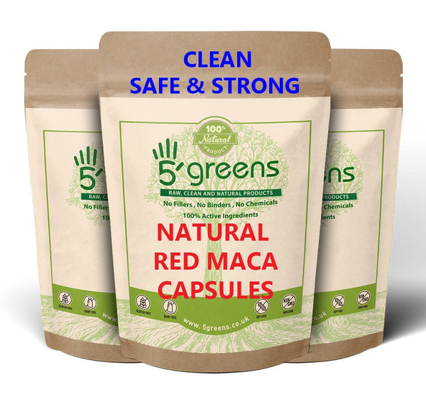 Red Maca Root Extract Capsules