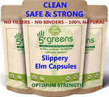 Slippery Elm Capsules 5000mg ( Ulmus Rubra ) 500mg 10:1