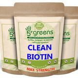 Biotin 10,000ug 400mg Silica Bamboo Extract  Biotin, Capsules