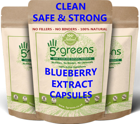 Blueberry 6000mg Capsules ( 600mg 10:1 )