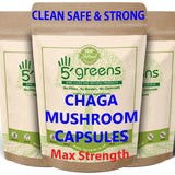 Chaga Mushroom Extract 10,000mg - 500mg 20:1 Extract