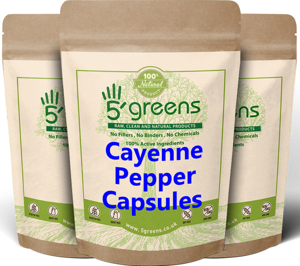 5greens Cayenne Pepper Capsules