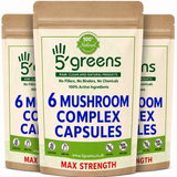 Mushroom Complex Lions Mane, Reishi ,Shitake, Chaga, Cordyceps Maitake 12,000mg