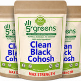 Clean Black Cohosh Capsules premium herbal supplement by 5 Greens