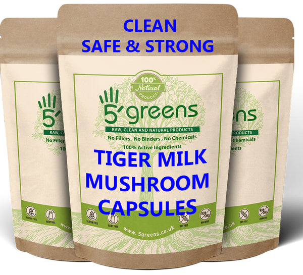 Tiger Milk Mushroom Capsules 5000mg