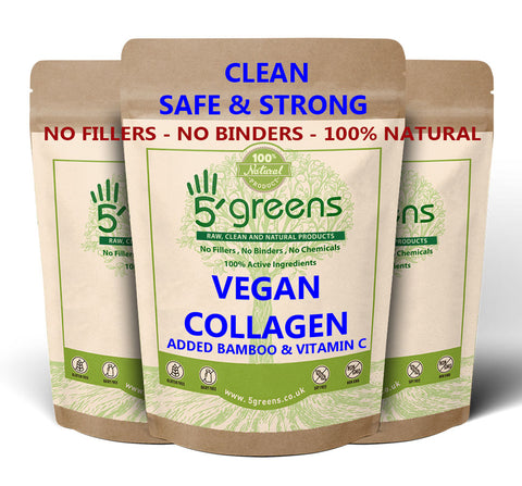 Vegan Collagen 600mg Capsules ( Plant Based )