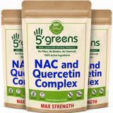 NAC N-Acetyl- Cysteine 650mg Quercetin 100mg & Vit C 50mg Complex