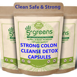 Colon Cleanse Detox Natural Vegan Capsules