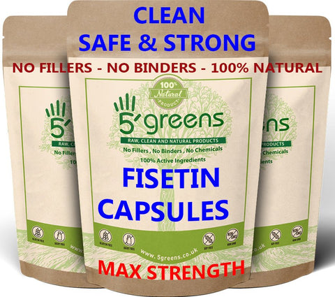 Fisetin Extract 450mg Capsules 10:1